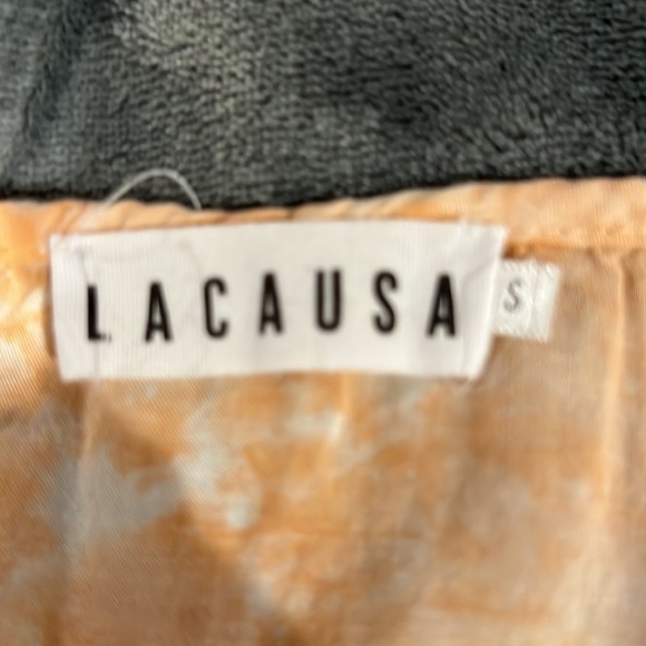 Lacausa Tie dye rayon cami - Picture 4 of 5